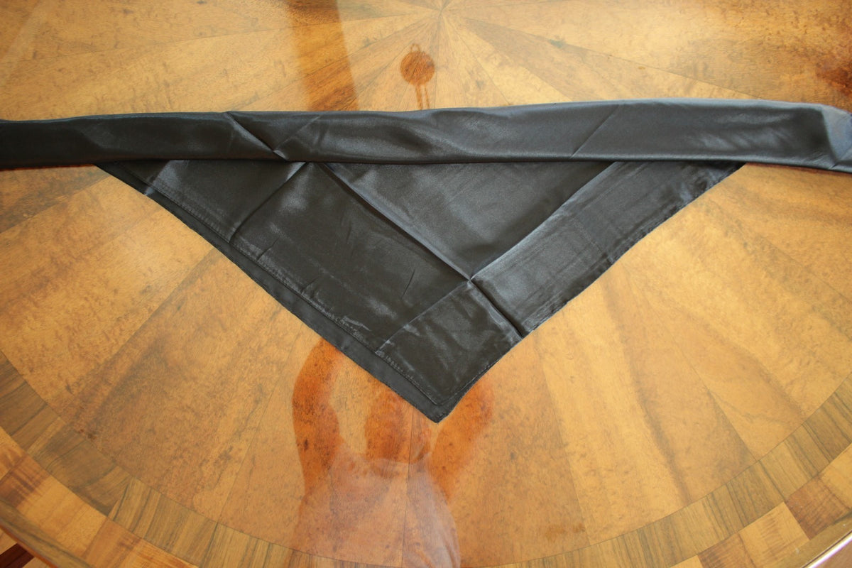 USN US NAVY ENLISTED & PETTY OFFICERS DRESS WHITES NECKERCHIEF FLAT NOT ROLLED*