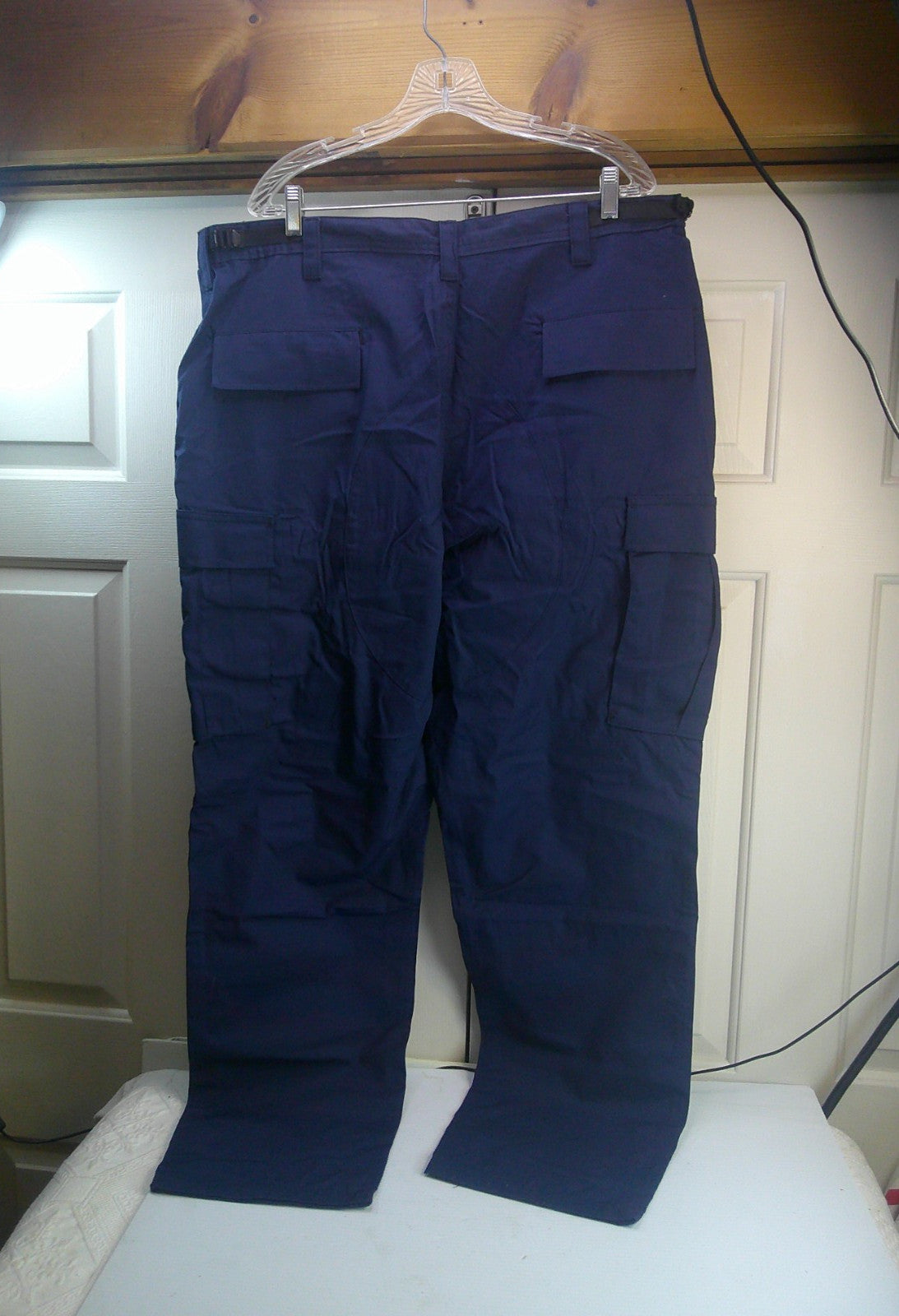 USCG Coast Guard Pants BLUE3362  SzX LG/LONG Operational Trousers DressRipstop
