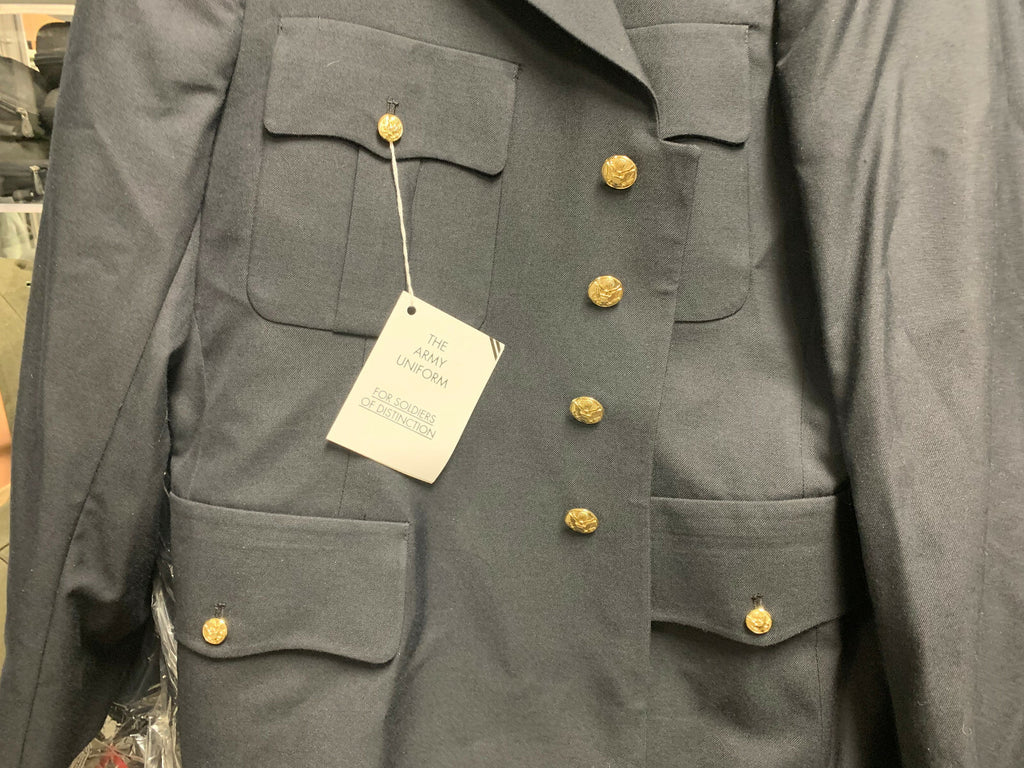 US ARMY MEN'S 52R MILITARY SERVICE DRESS BLUE BLUES ASU UNIFORM COAT JACKET NEW