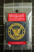 USN US NAVY BLUE COVERALL UNIFORM CAREER COUNSELOR SPECIALTY BADGE INSIGNIA TAPE