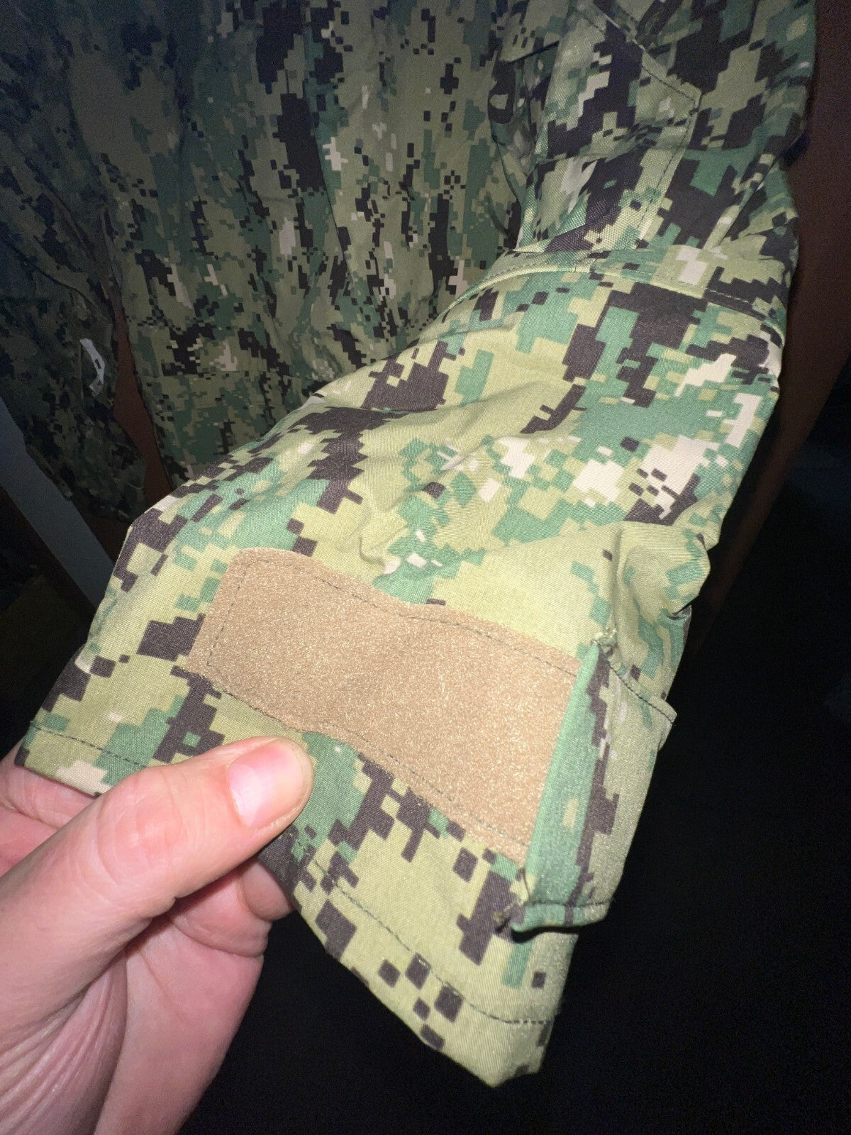 US Navy Wet/Cold Weather NWU Type III Woodland Parka