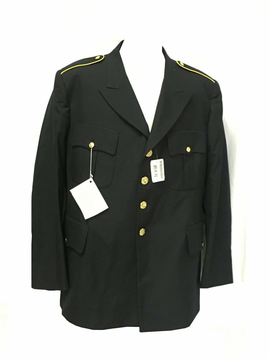 US ARMY MEN'S 52R MILITARY SERVICE DRESS BLUE BLUES ASU UNIFORM COAT JACKET NEW