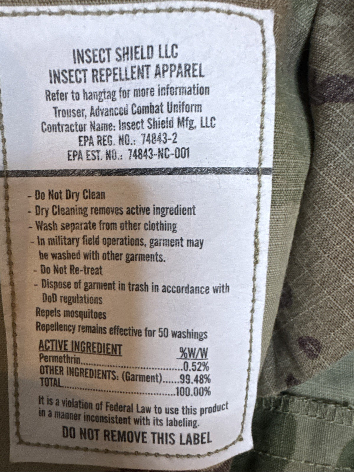New Medium Regular Army USAF FR OCP Combat Uniform Pants Trouser Multicam G460