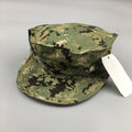 NEW US NAVY NWU Type III AOR2 Woodland UTILITY 8 Point CAP Hat cover 7 5/8