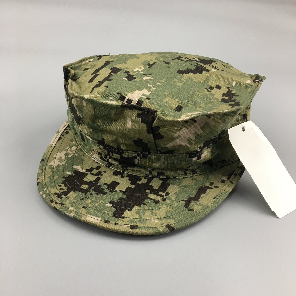 NEW US NAVY NWU Type III AOR2 Woodland UTILITY 8 Point CAP Hat cover 7 5/8