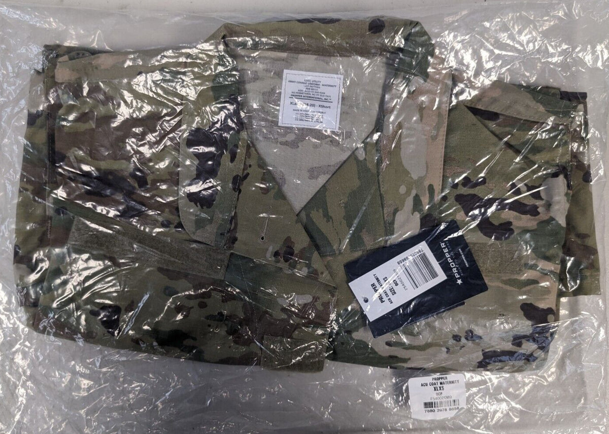 PROPPER F5400 Womens ACU Coat Maternity - X-Large X-Short -  OCP - NEW WITH TAGS