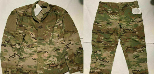 US ARMY  UNIFORM MEDIUM REGULAR SET FLAME RESISTANT FRACU ZIPPER
