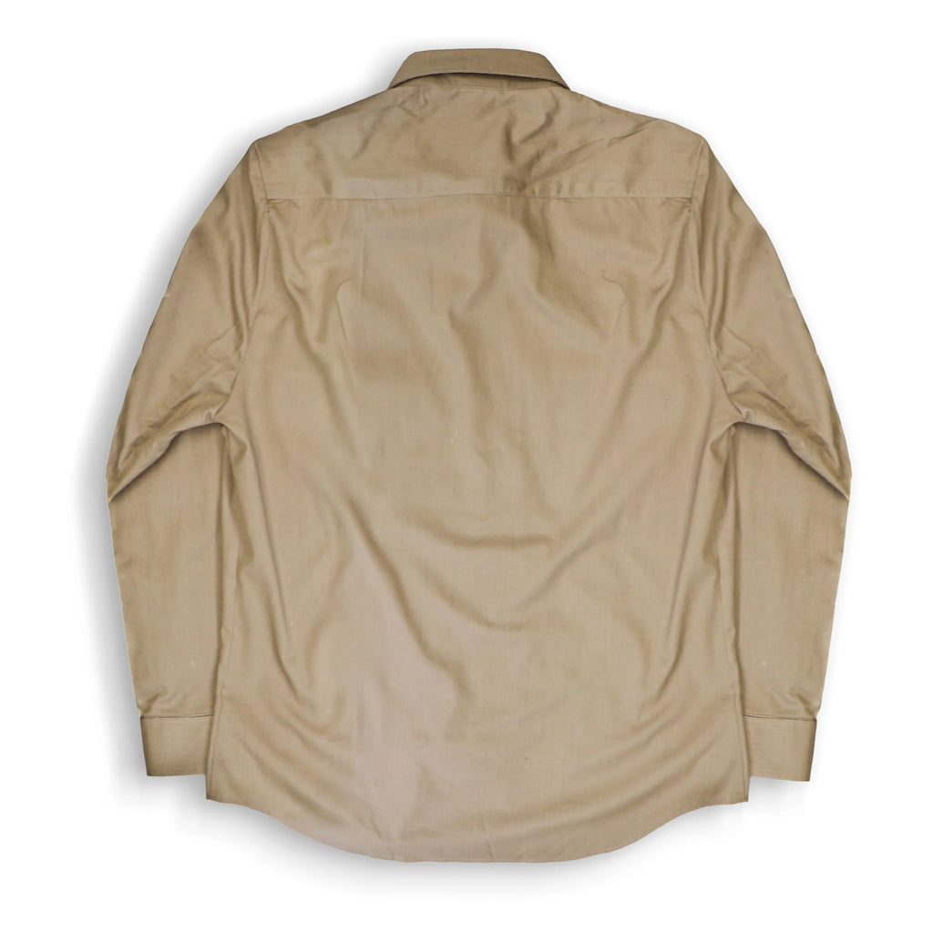 NEW 15.5 34/35 R'C' - Heritage Tan 566 Men's AGSU Long Sleeve Dress Shirt