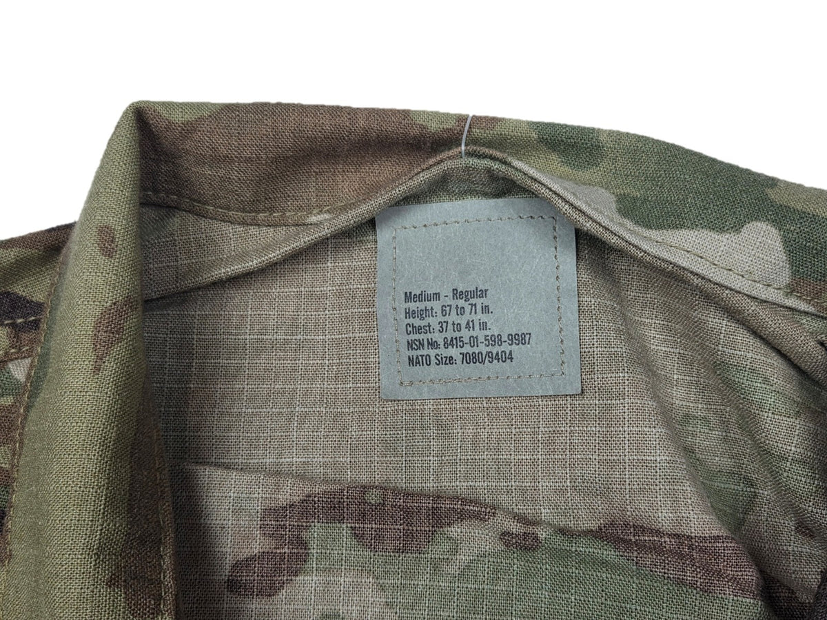 New Medium Regular US Army FRACU OCP Combat Uniform Coat Flame Resistant NWT