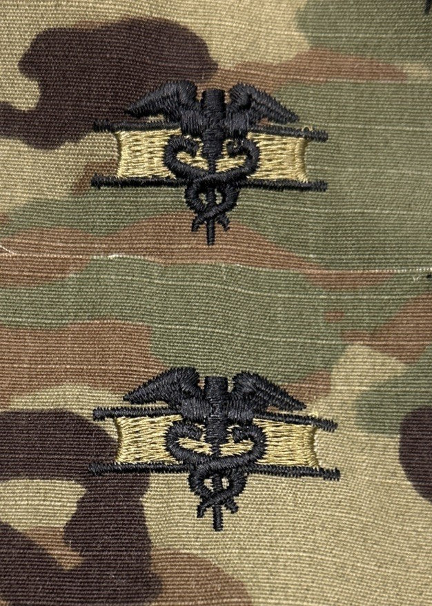 US Army EFMB’s (2) OCP Sew-On Expert Field Medical Badges