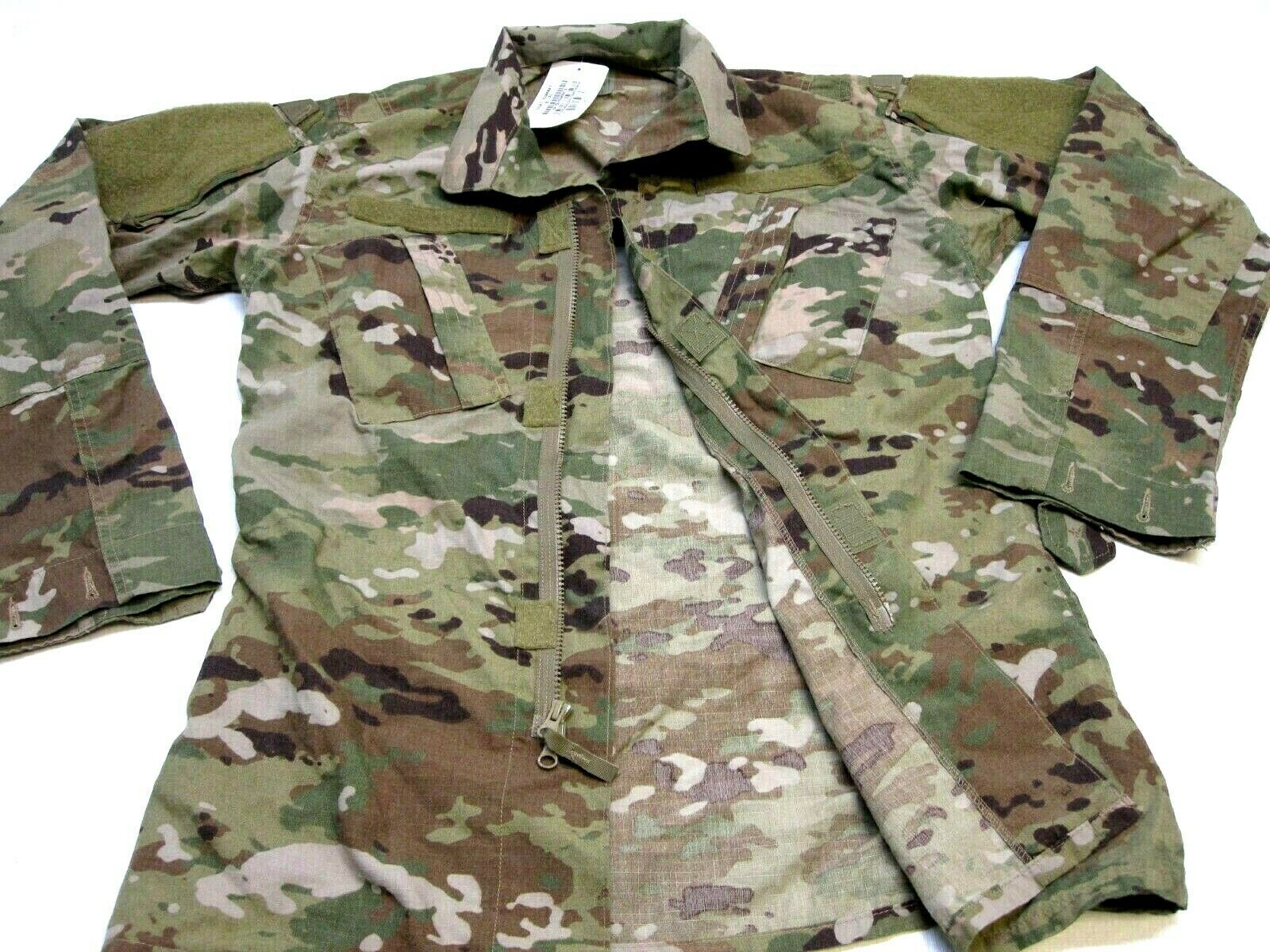 NEW ARMY OCP SCORPION W2 MULTICAM TOP MEDIUM/SHORT UNIFORM COAT FLAME RESISTANT