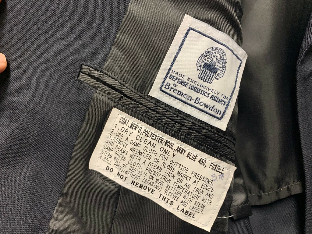 US ARMY MEN'S 42L MILITARY SERVICE DRESS BLUE BLUES ASU UNIFORM COAT JACKET NEW