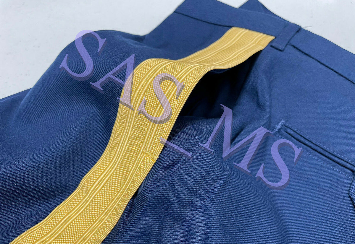 US ARMY MEN'S 42R SERVICE DRESS BLUES ASU UNIFORM PANTS TROUSERS SLACKS NEW