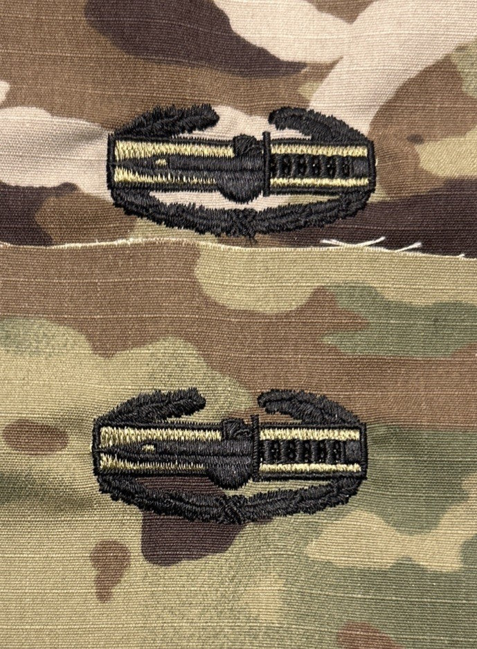 US Army CAB Combat Action Badges (2) OCP Sew On