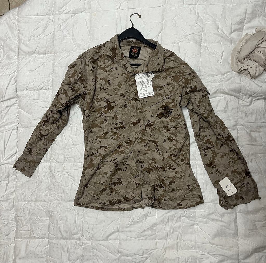 USMC Marpat Blouse Jacket Desert Camo Medium Long McCuu New With Tags Marines