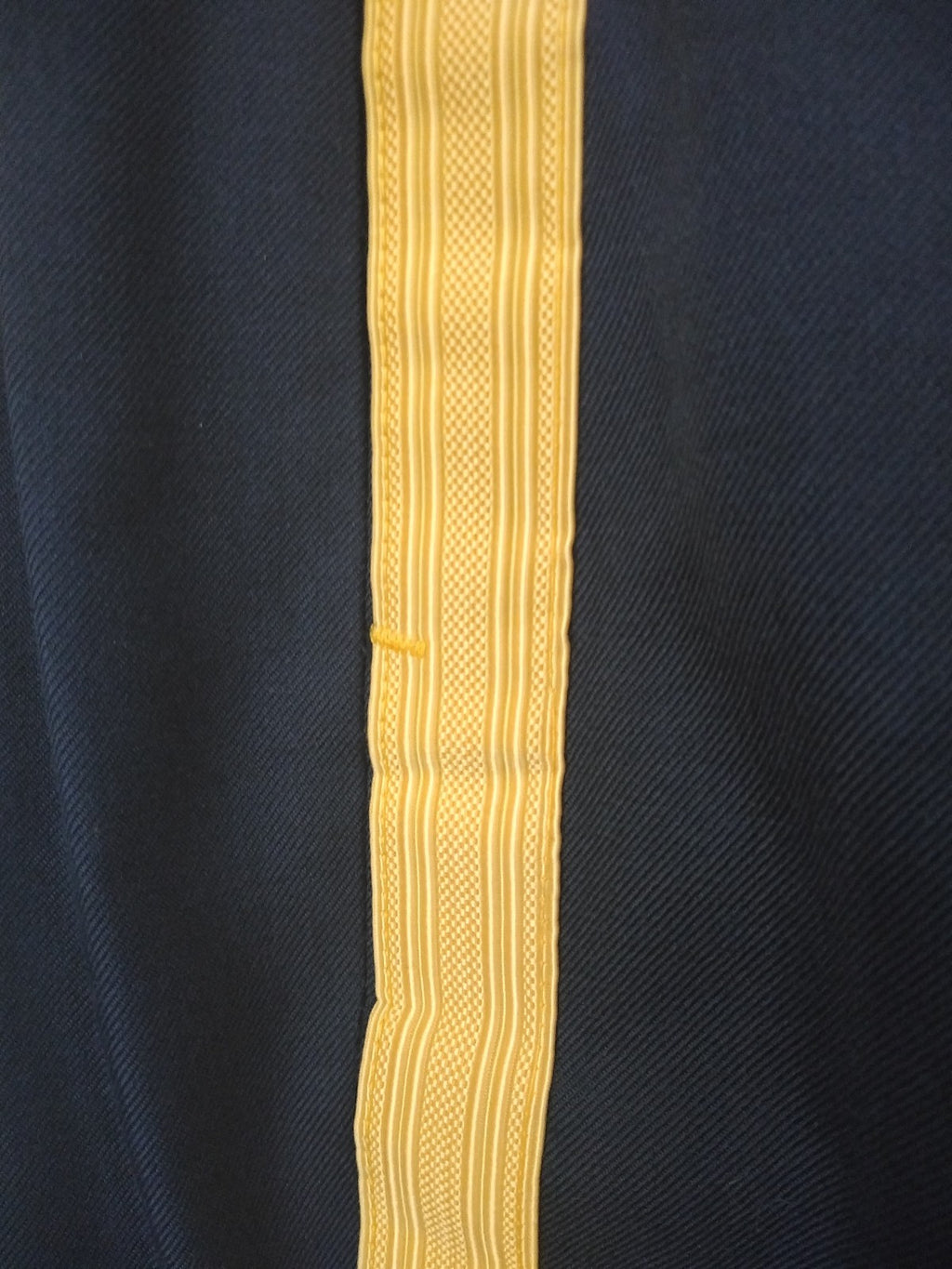 US ARMY Women's Dress Blue Uniform Pants, Trousers, Slacks Gold/Yellow Stripe