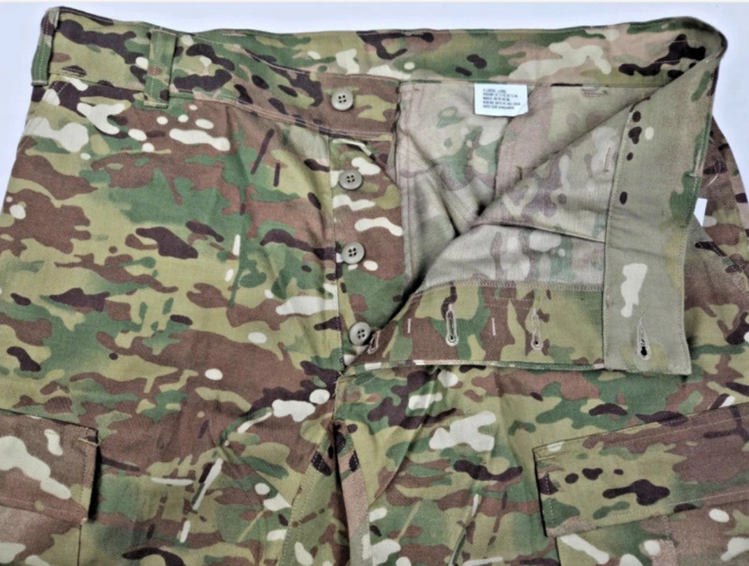 XLarge Long Army OCP Advanced Combat Pants w/Crye Kneepad Slots Multicam NWT New