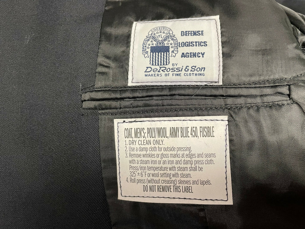 US ARMY MEN'S 50R MILITARY SERVICE DRESS BLUE BLUES ASU UNIFORM COAT JACKET NEW
