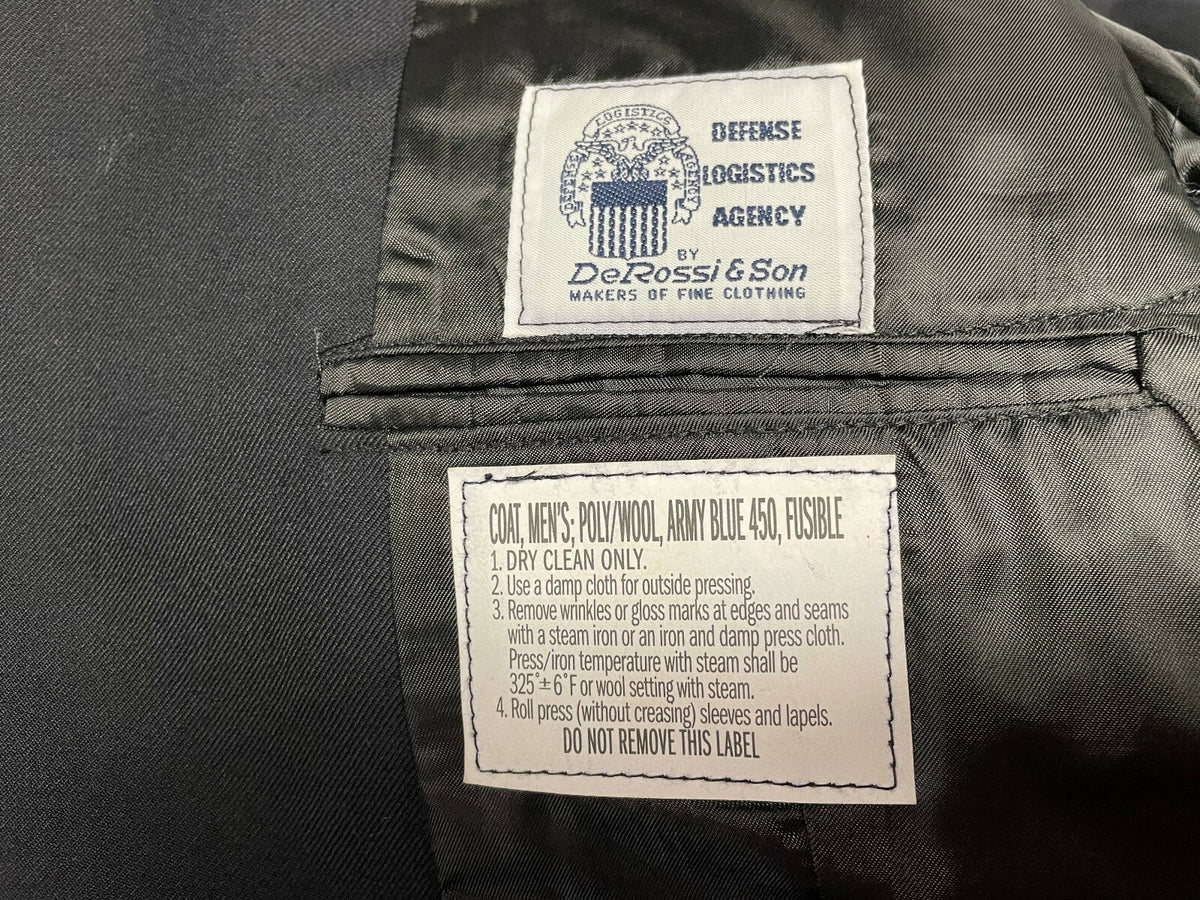 US ARMY MEN'S 50R MILITARY SERVICE DRESS BLUE BLUES ASU UNIFORM COAT JACKET NEW