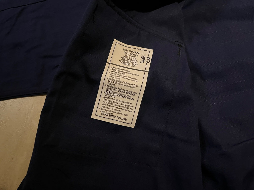 uscg  odu shirt, us made 2008 new old stock,  SMALL/MEDIUM, 37 short
