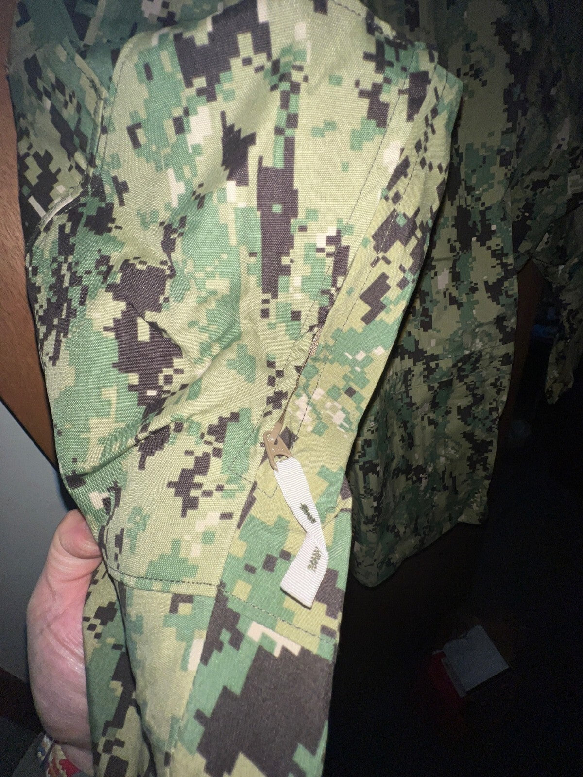 US Navy Wet/Cold Weather NWU Type III Woodland Parka