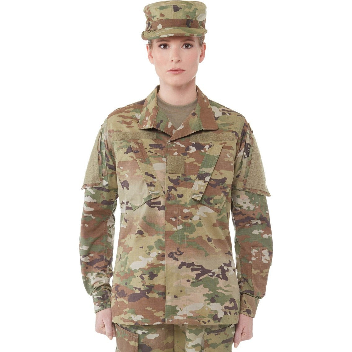 Current Scorpion Pattern OCP Army Combat Uniform Coat Jacket 33 Regular Female