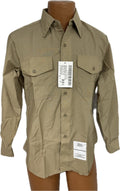 NEW USMC Marine Corps Military Khaki 2122 Long Sleeve Shirt Men's Size 15.5 x 35