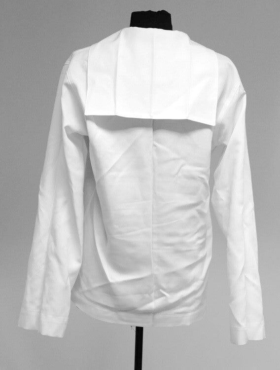 US Navy Middy Blouse White Dress Jumper USN Uniform - Mens Size 42 Regular