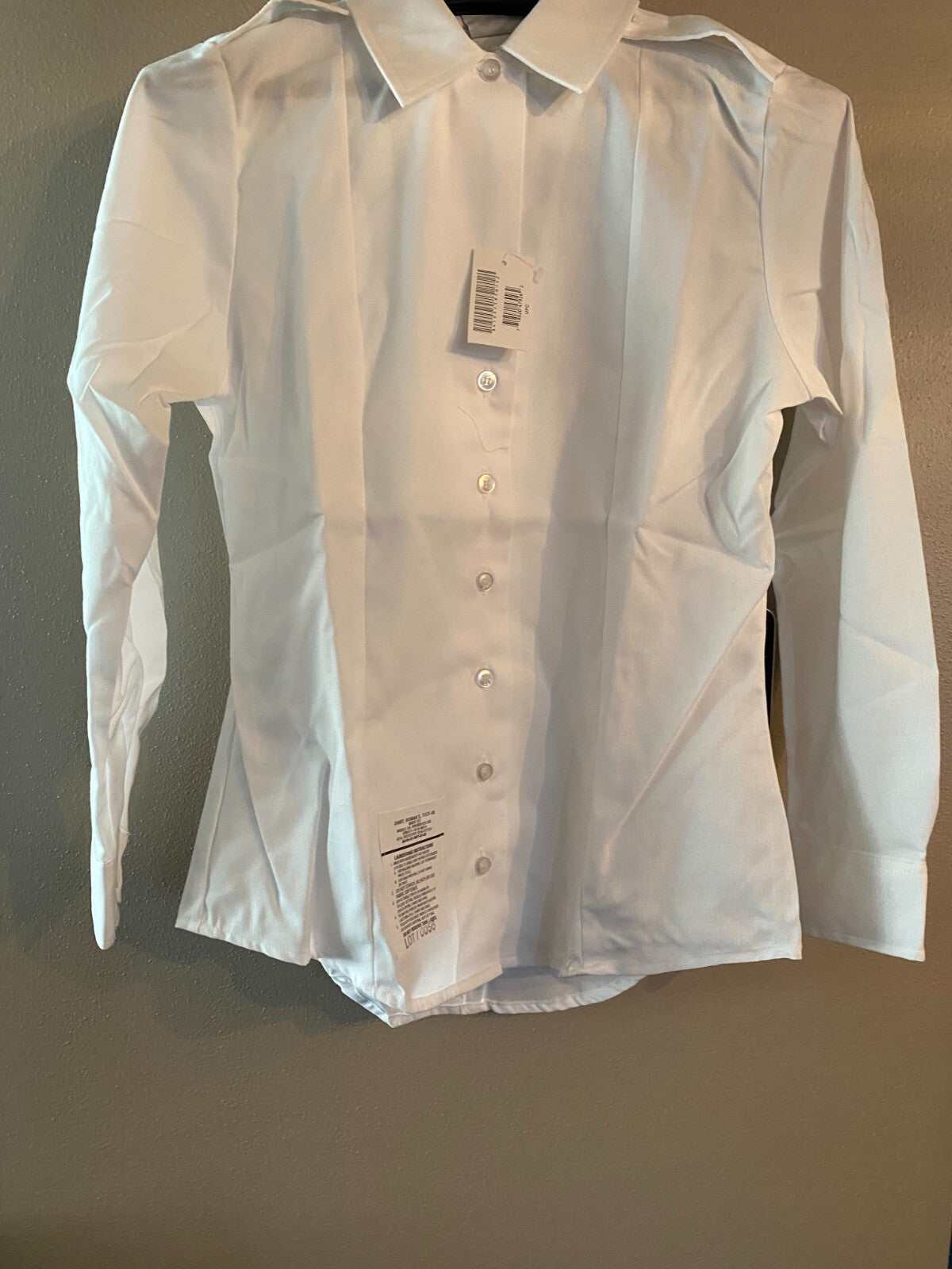 NEW WOMENS ARMY SERVICE LONG SLEEVE UNIFORM ASU DRESS WHITE SHIRT SIZE 4