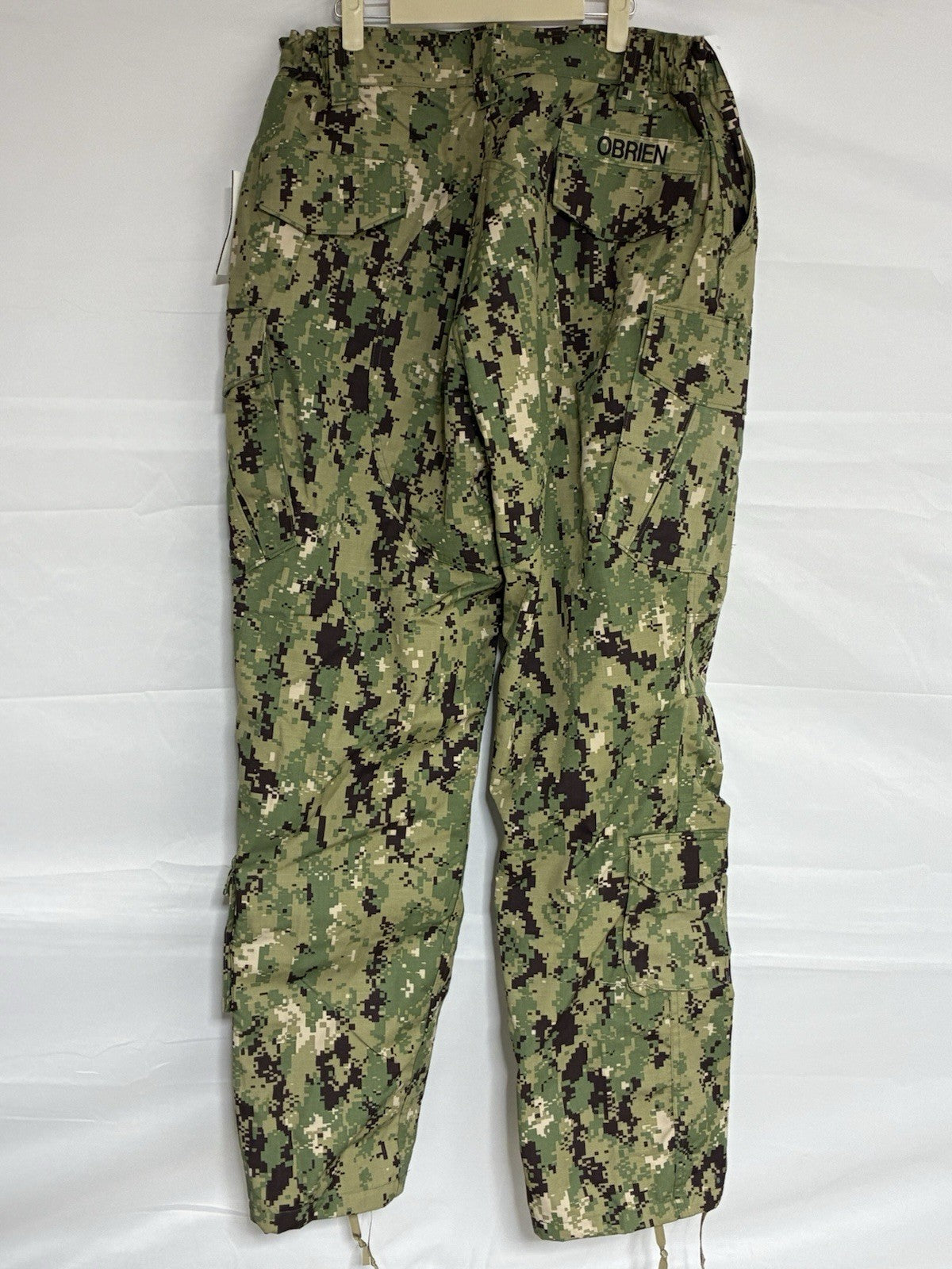US Navy NWU Type iii Green Digital Trousers Large Long Regular New With Tags