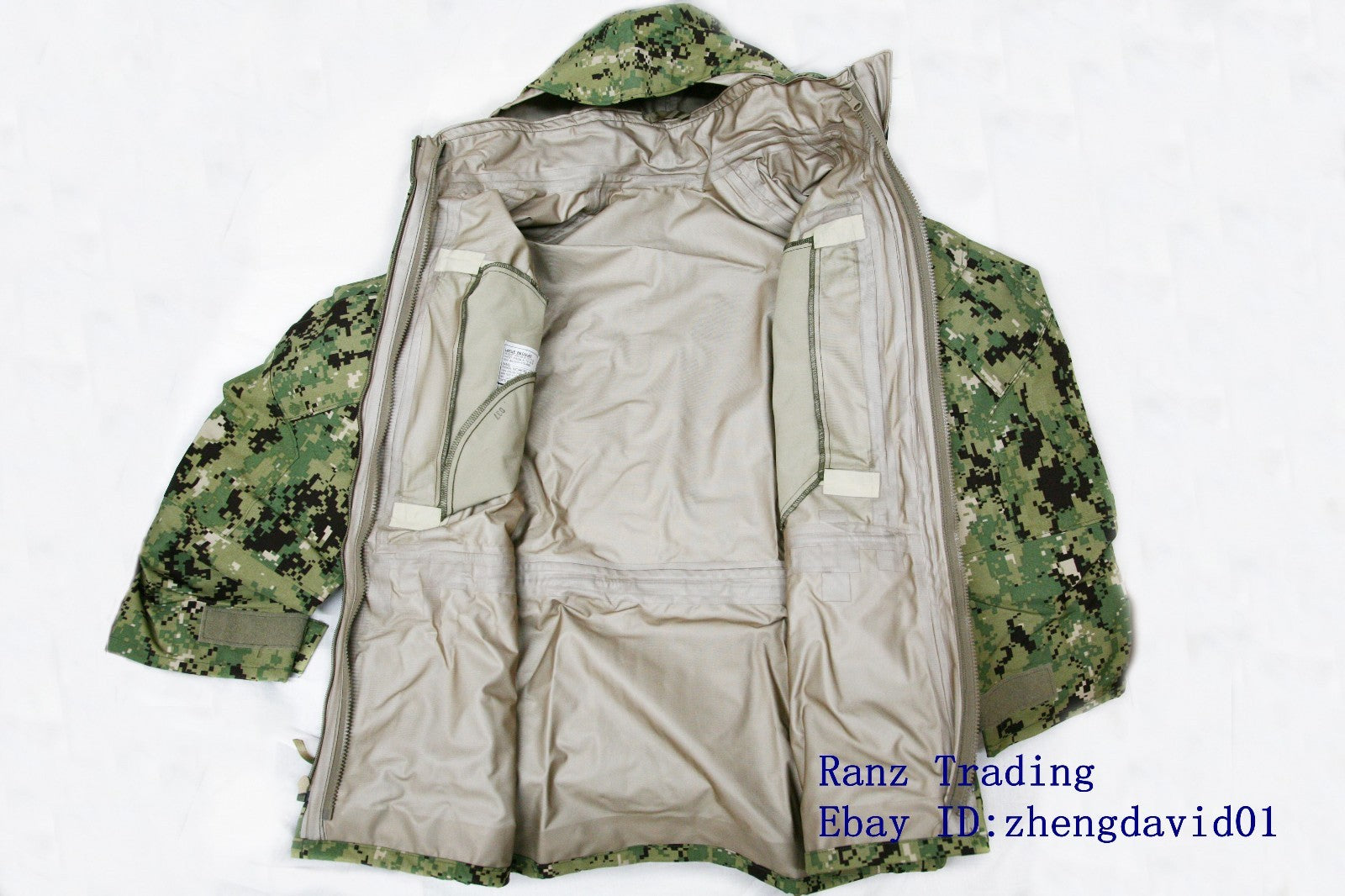 New AOR2 TYPE III NWU GoreTex Parka JACKET NWU Navy Seal
