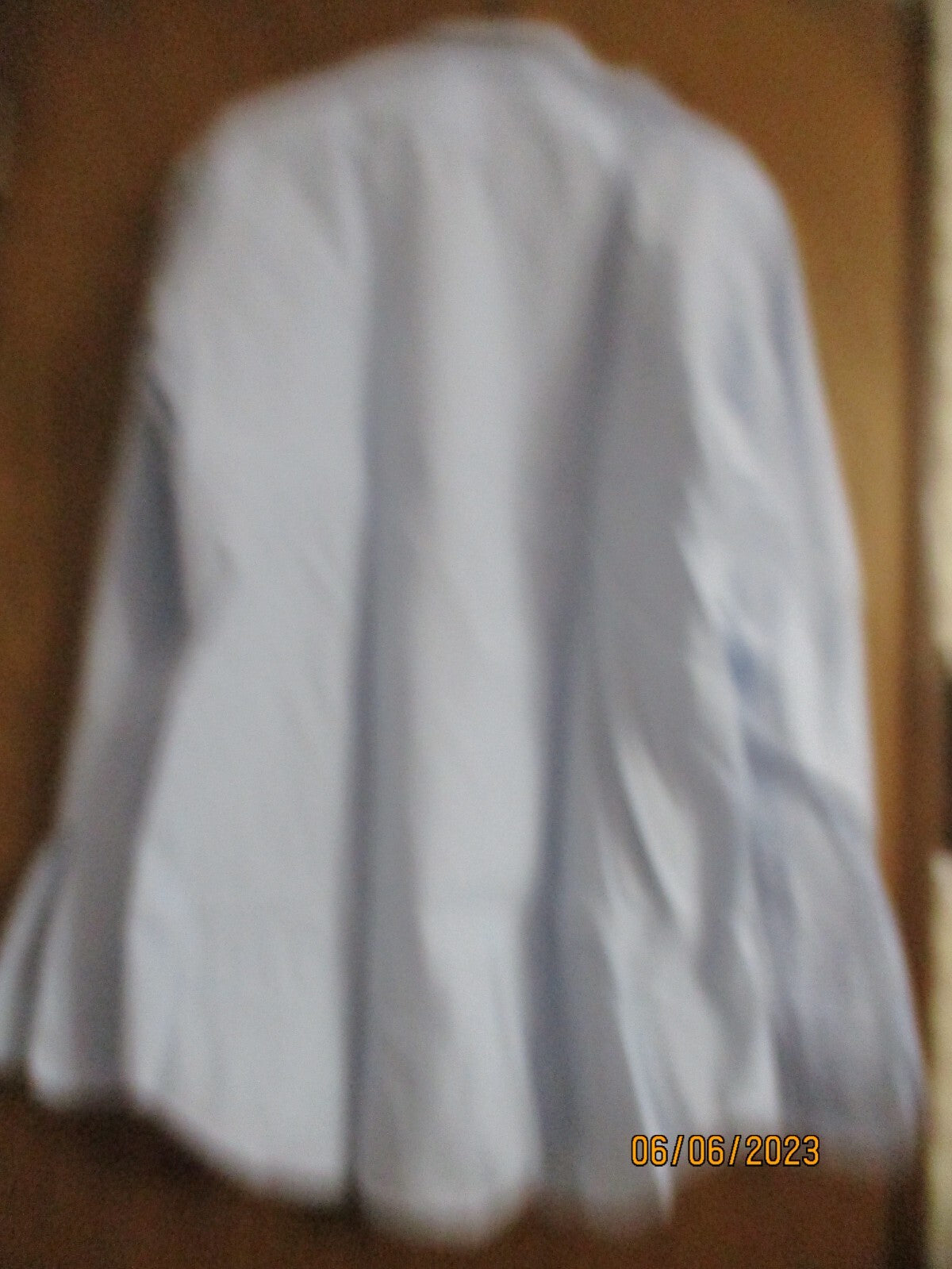 NEW/NOS - Men's Coast Guard Blue Shirt, Long Sleeve, Size 16 1/2 N X 38 Sleeve