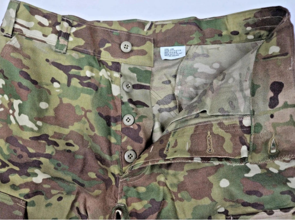 Large Long Army OCP Advanced Combat Pants w/Crye Kneepad Slots Multicam NWT New