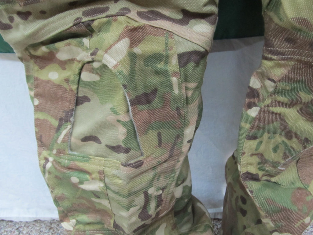 NEW- ARMY ADVANCED COMBAT PANTS W/ CRYE KNEE PAD SLOTS OCP- MED SHORT