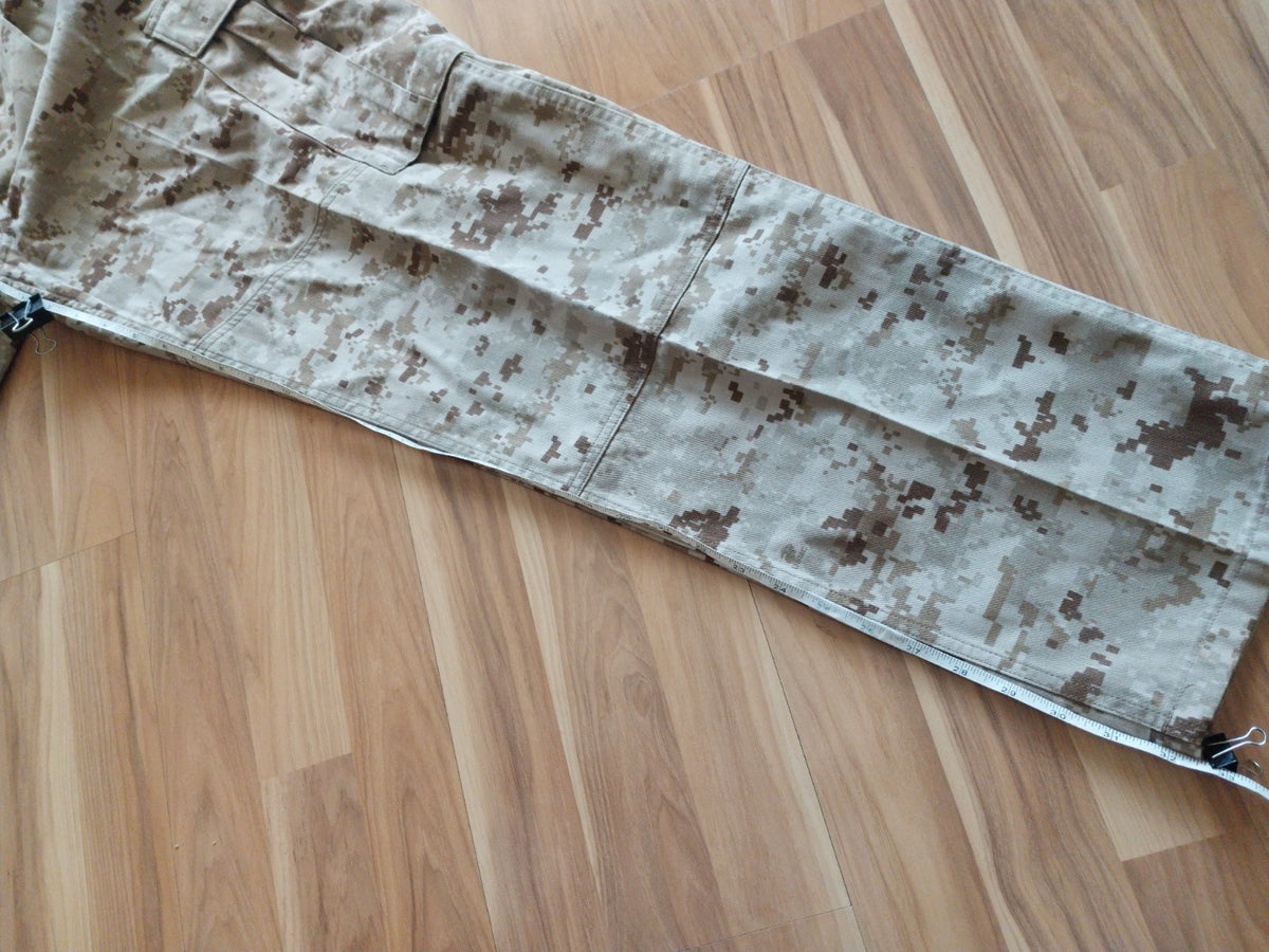 USMC NEW Marine Corps Desert MARPAT MCCUU Camouflage Trousers Size Small Regular