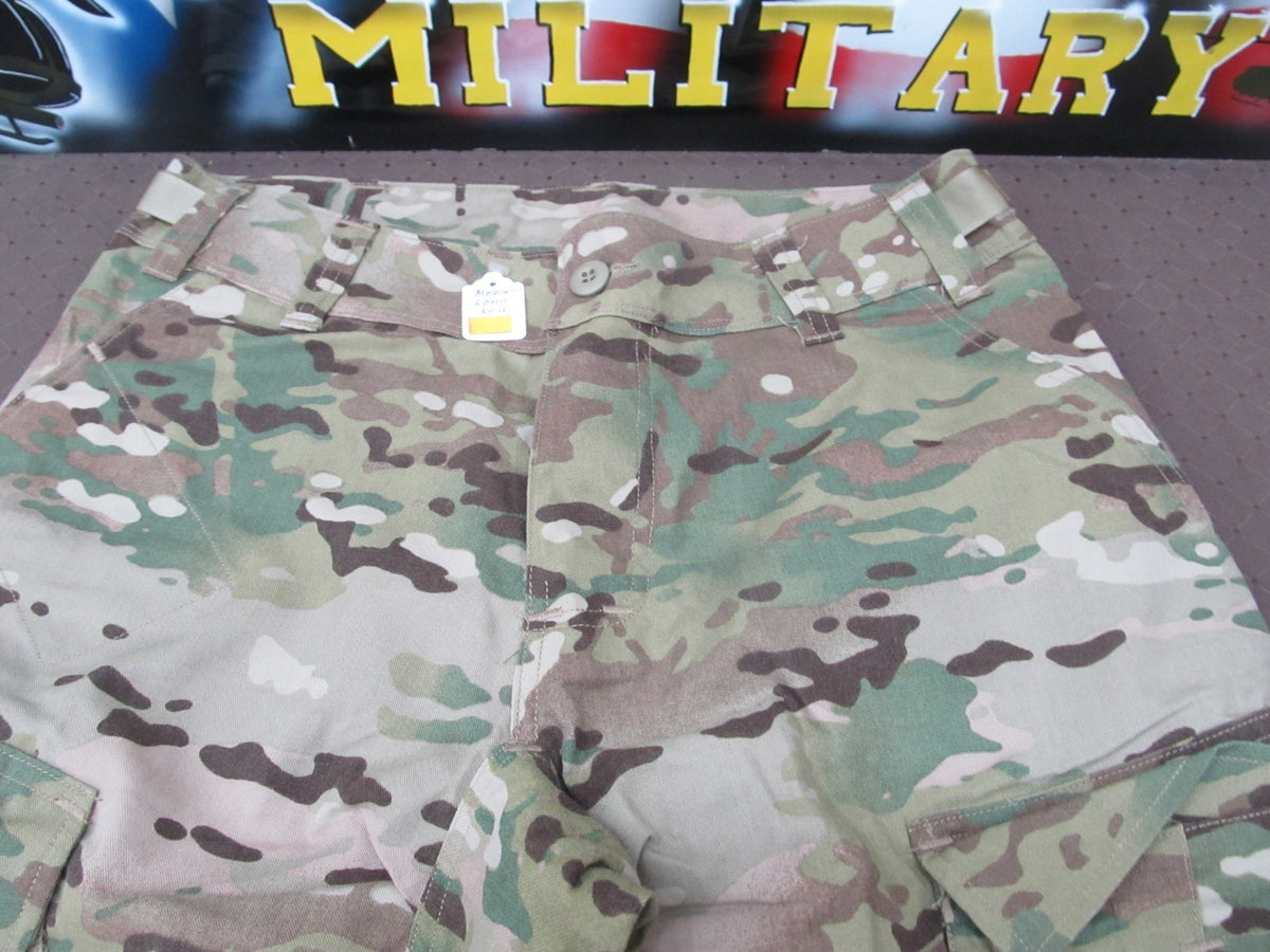 NEW- ARMY ADVANCED COMBAT PANTS W/ CRYE KNEE PAD SLOTS OCP- MED LONG