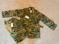 USMC Maternity Cammies MARPAT Woodland Utility Blouse & Trousers size med-short