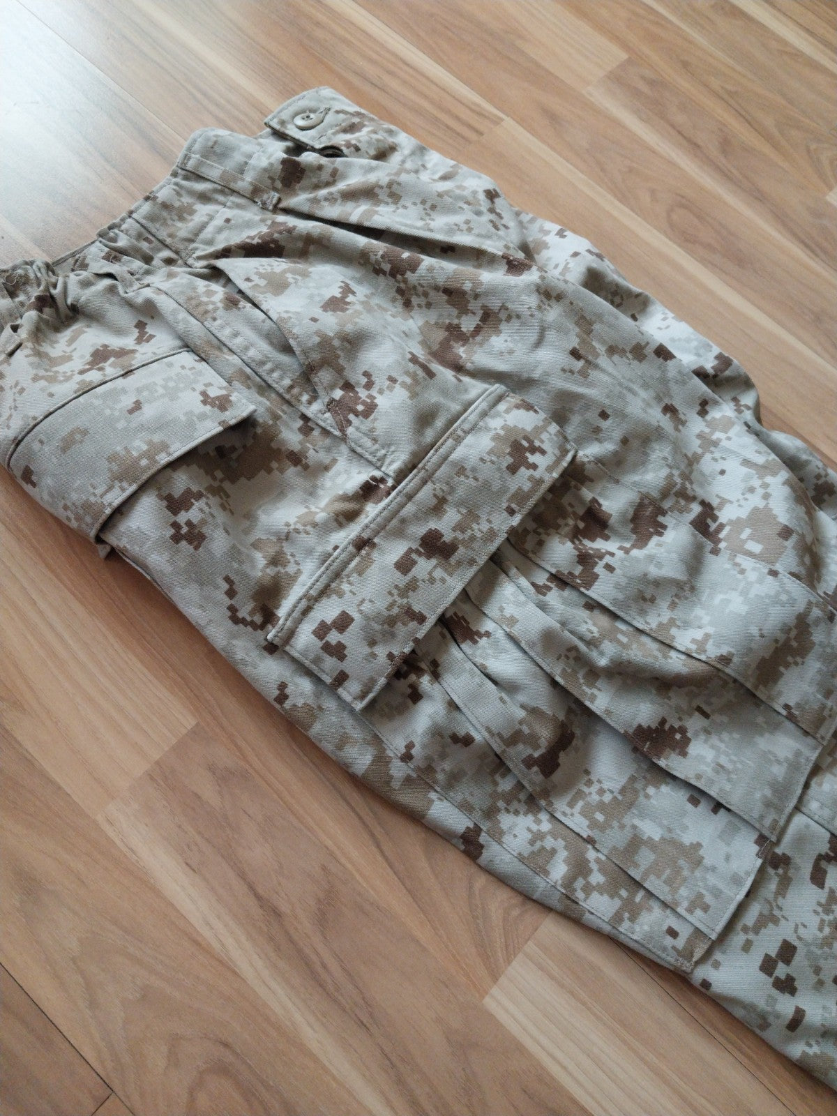 USMC NEW Marine Corps Desert MARPAT MCCUU Camouflage Trousers Size Small Regular