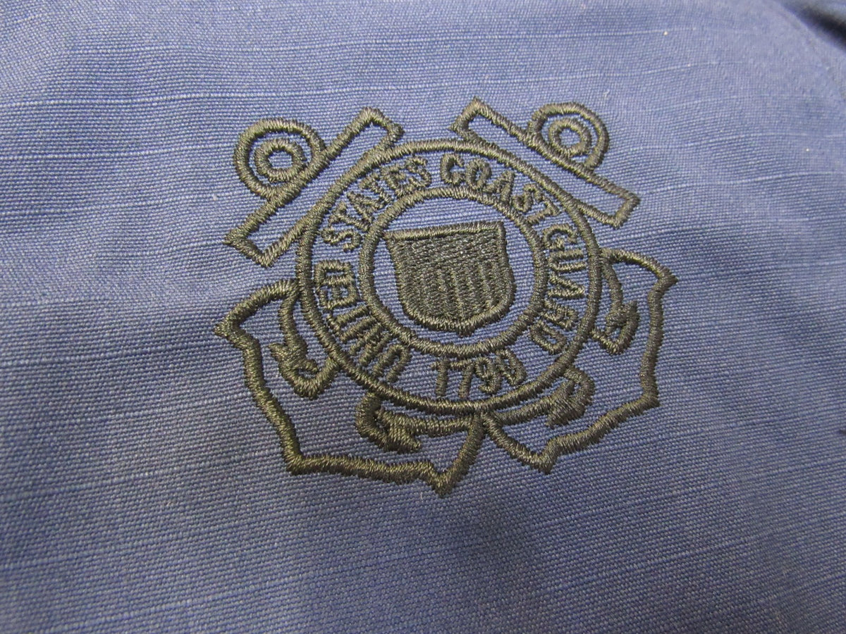 US Coast Guard USCG BDU Shirt Ripstop Operational Dress Uniform ODU 46 S NOS