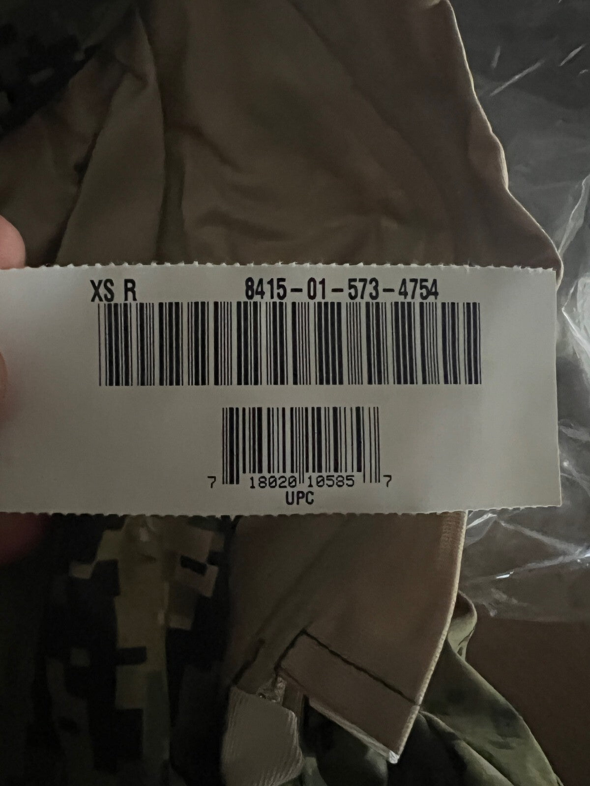 US Navy Wet/Cold Weather NWU Type III Woodland Parka