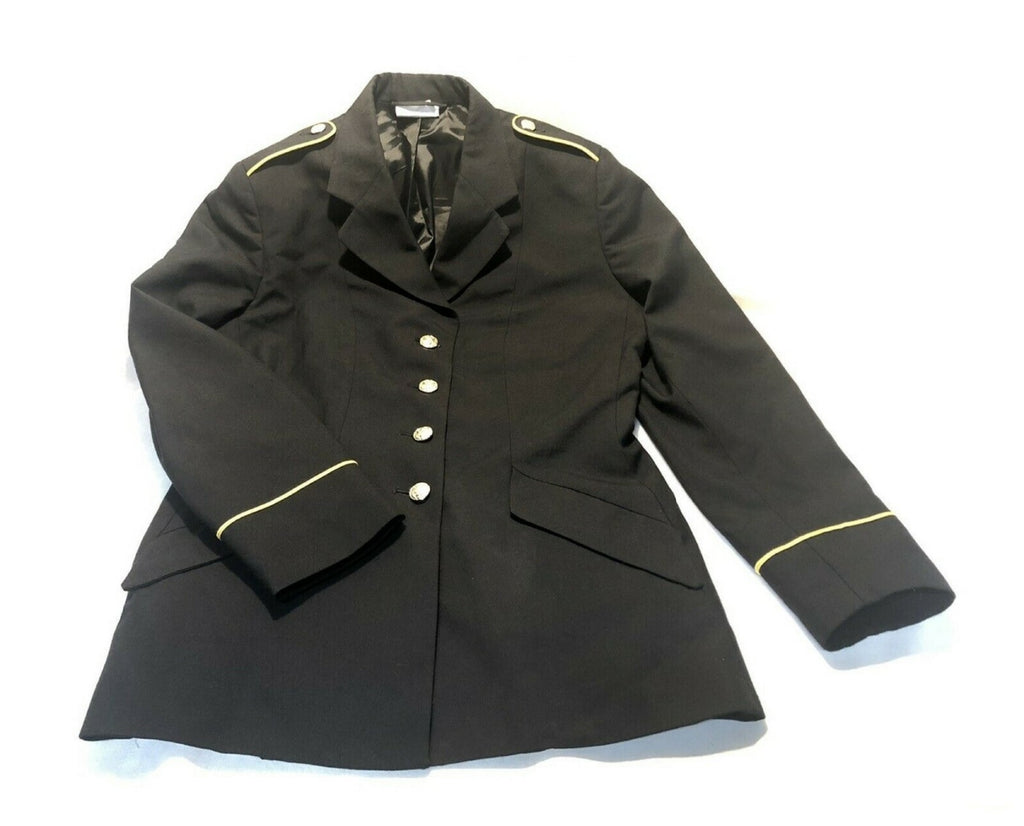 WOMEN'S 8WP US ARMY MILITARY SERVICE DRESS BLUE BLUES ASU UNIFORM COAT JACKET