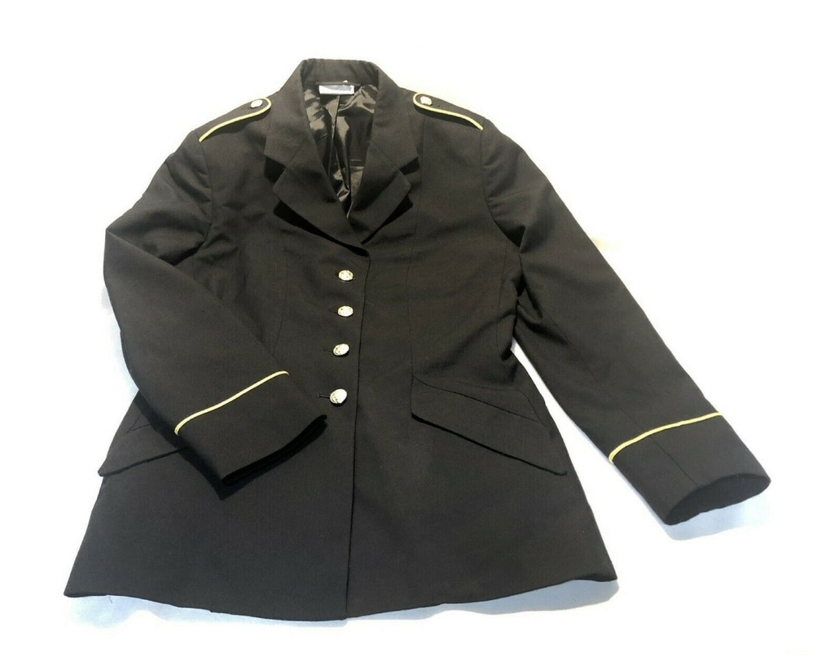 WOMEN'S 8WP US ARMY MILITARY SERVICE DRESS BLUE BLUES ASU UNIFORM COAT JACKET