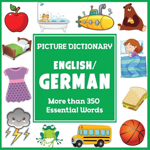English German Picture Dictionary - Paperback