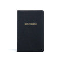 KJV Thinline Reference Bible, Black Leathertouch - Imitation Leather