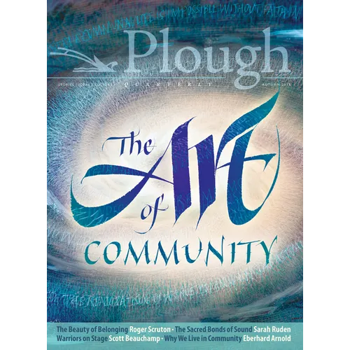 Plough Quarterly No. 18 - The Art of Community - Paperback