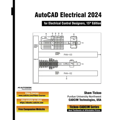 AutoCAD Electrical 2024 for Electrical Control Designers, 15th Edition - Paperback