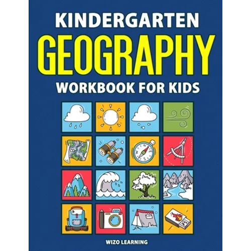 Kindergarten Geography Workbook for Kids - Paperback
