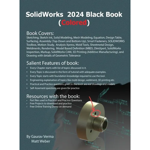 SolidWorks 2024 Black Book: (Colored) - Hardcover