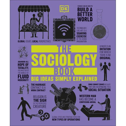 The Sociology Book: Big Ideas Simply Explained - Hardcover