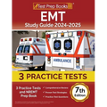 EMT Study Guide 2024-2025: 3 Practice Tests and NREMT Prep Book [7th Edition] - Paperback